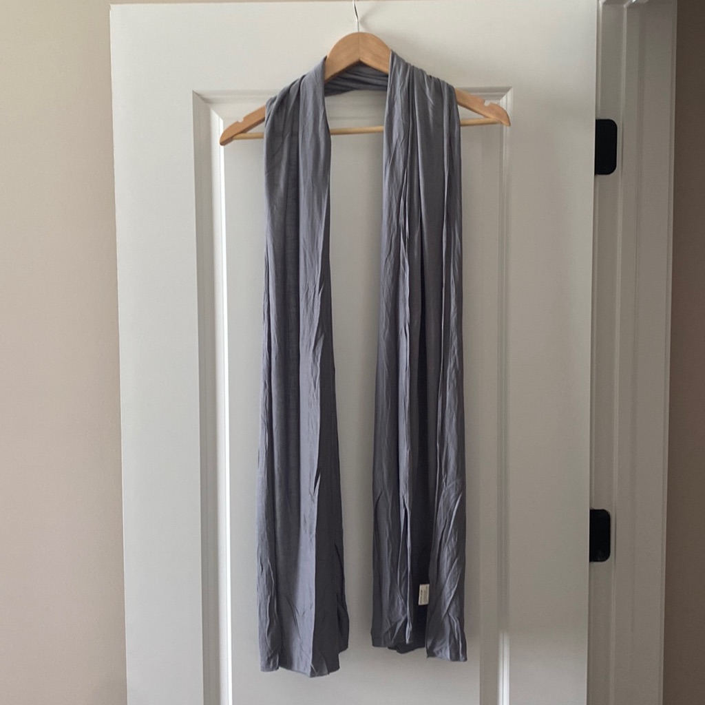 Solid Gray Scarf